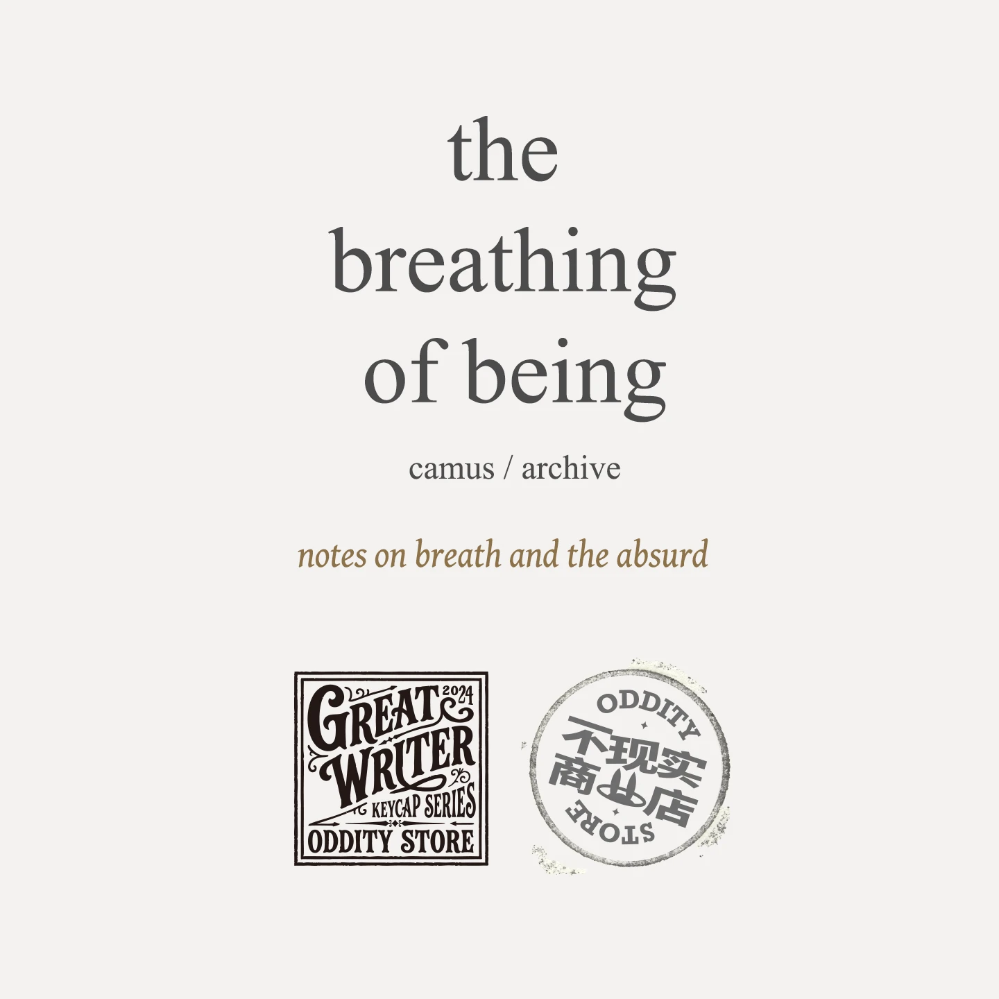 Camus: The Breath of Existence Product detail 10
