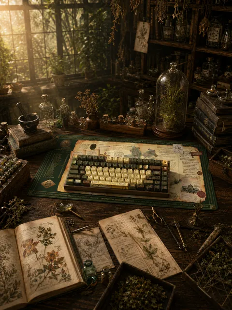 Botanical Conservatory Keycap Set Photo 1