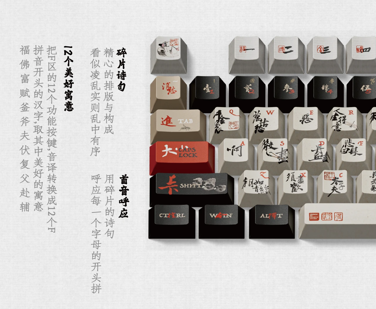 碎片将进酒键帽 产品详情 3