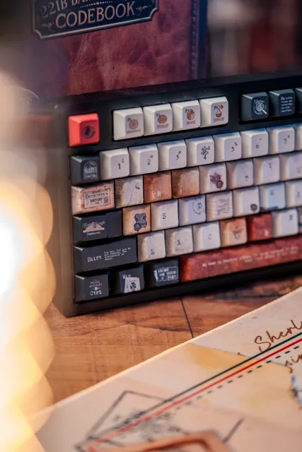221Bの暗号ノート キーキャップセット 写真 3