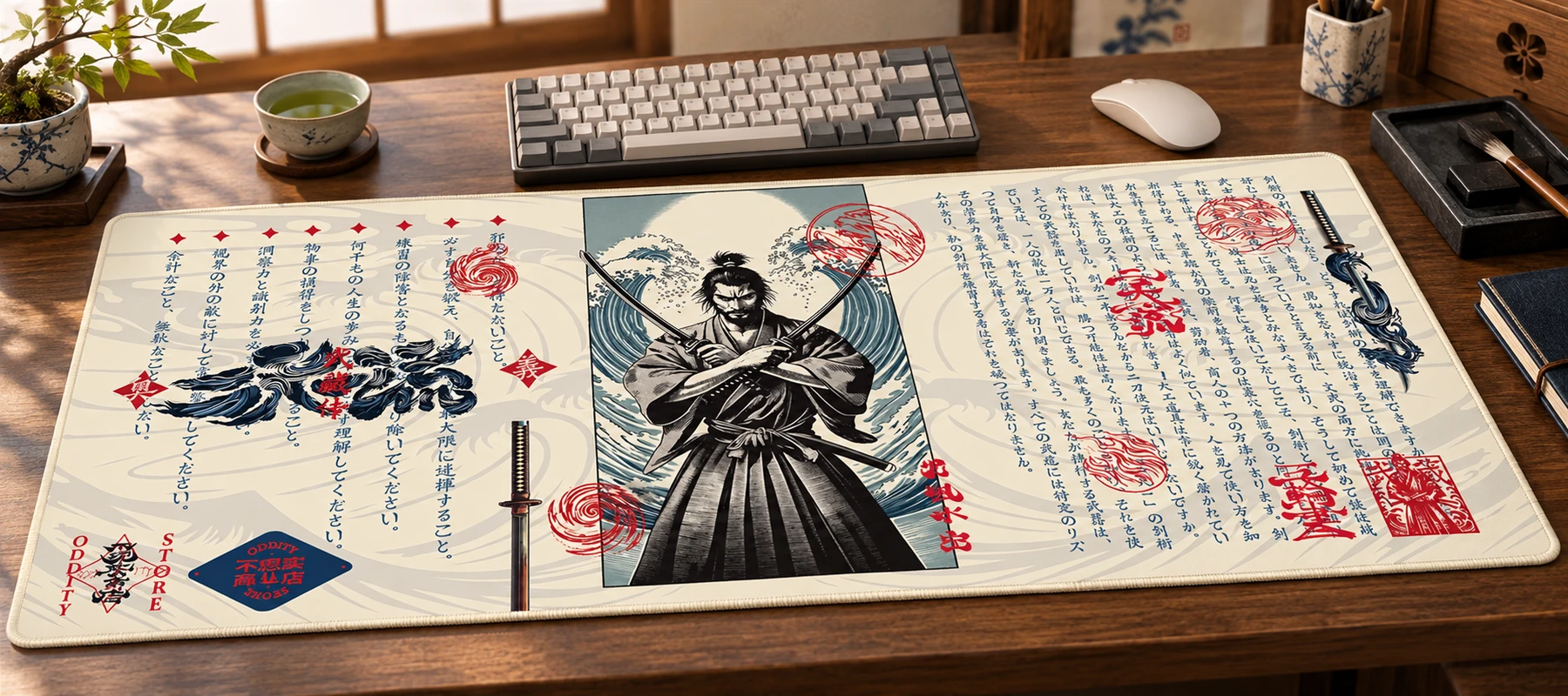 Niten Ichi-ryu Desk Mat