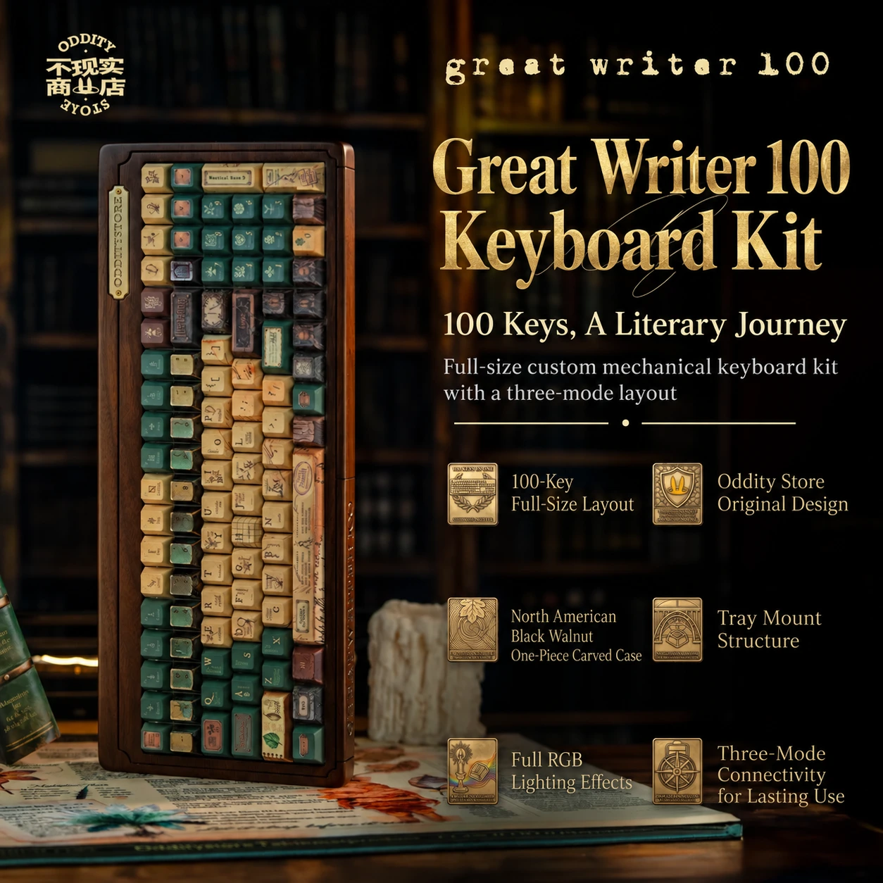 Great Writer 100 Keyboard Kit