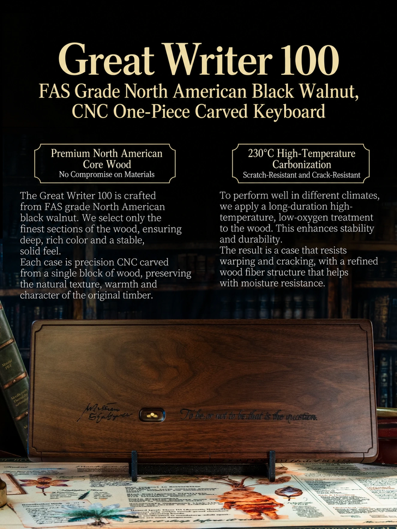 Great Writer 100 Keyboard Kit Product Details 5
