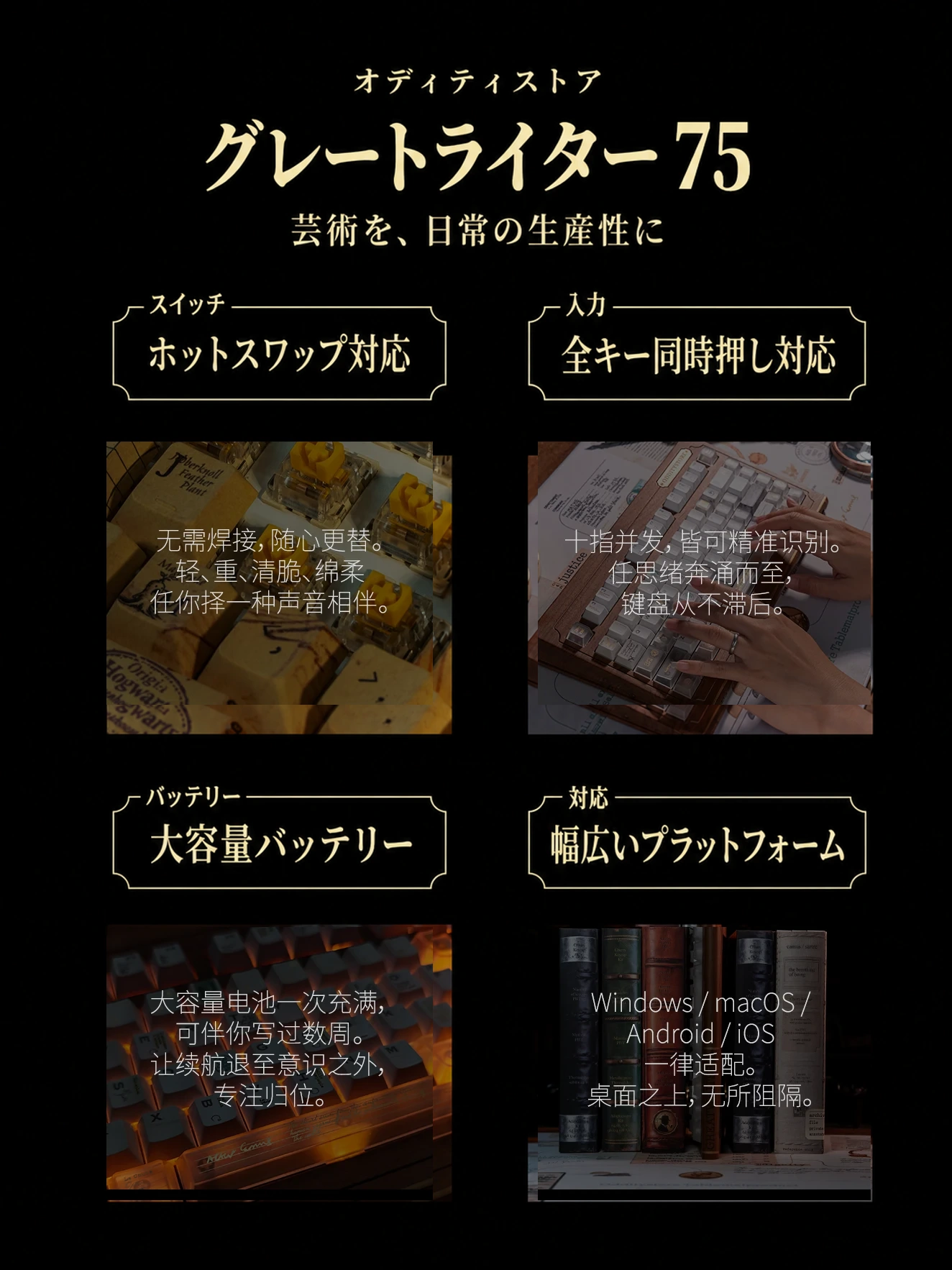 Great Writer 75 製品詳細 12