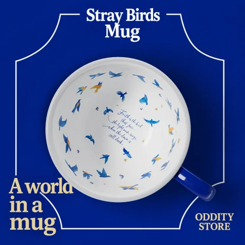 Stray Birds Mug Square product image 2