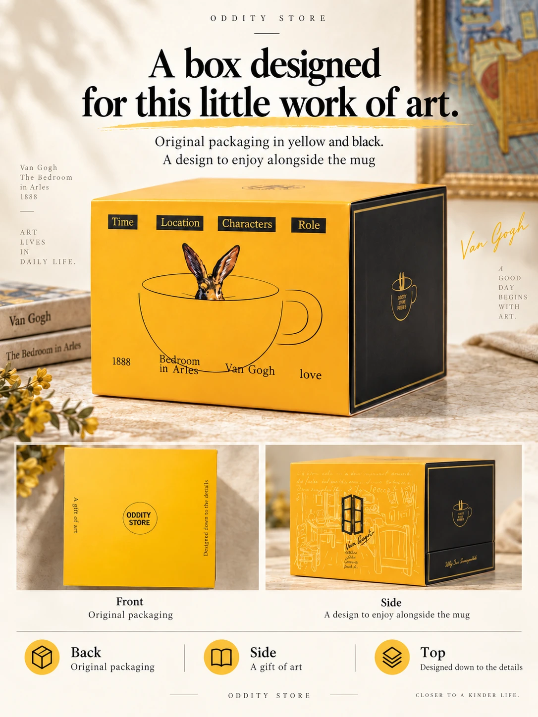Van Gogh Bedroom Mug Product Details 7