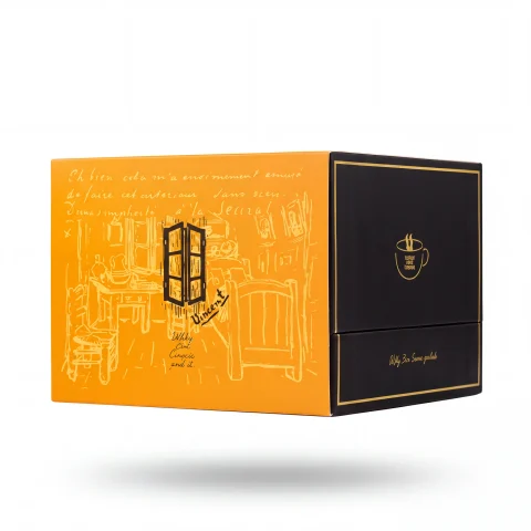 Van Gogh Bedroom Mug Packaging & Contents 2