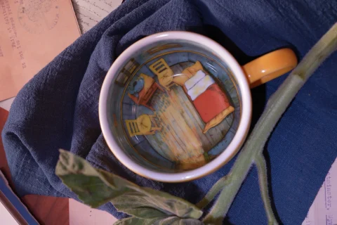 Van Gogh Bedroom Mug Product photograph 4
